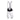Black-White Bib-Short Men