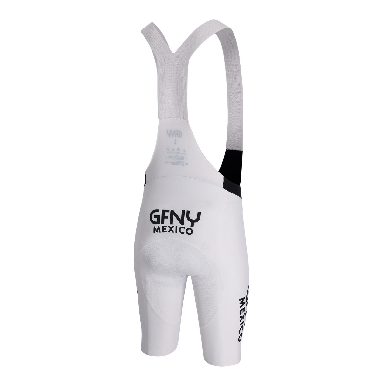 Black-White Bib-Short Men