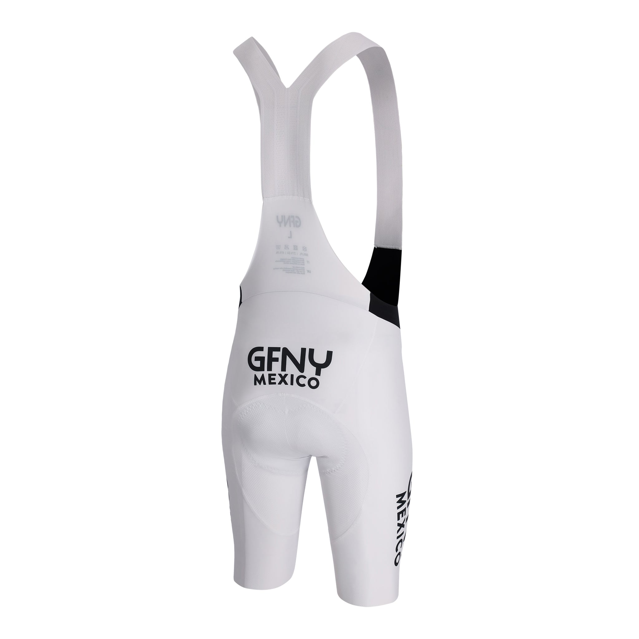 Black-White Bib-Short Woman